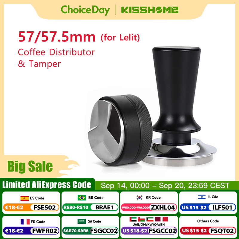 Coffee Extraction Equipment - กาแฟ Tamper 57 มม.57.5 มม.ความดันคงที่จําหน่ายเครื่องมือสําหรับ Lelit
