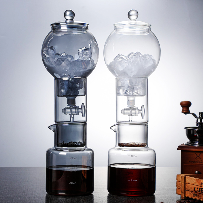 Coffee Extraction Equipment - ชุดกาต้มน้ำชงเย็นพร้อมตัวกรองแก้วดริปเครื่องทำกาต้มน้ำเย็นอุปกรณ์เสริมสำหรับบาริสต้าโดยเฉพาะเอสเพรสโซ
