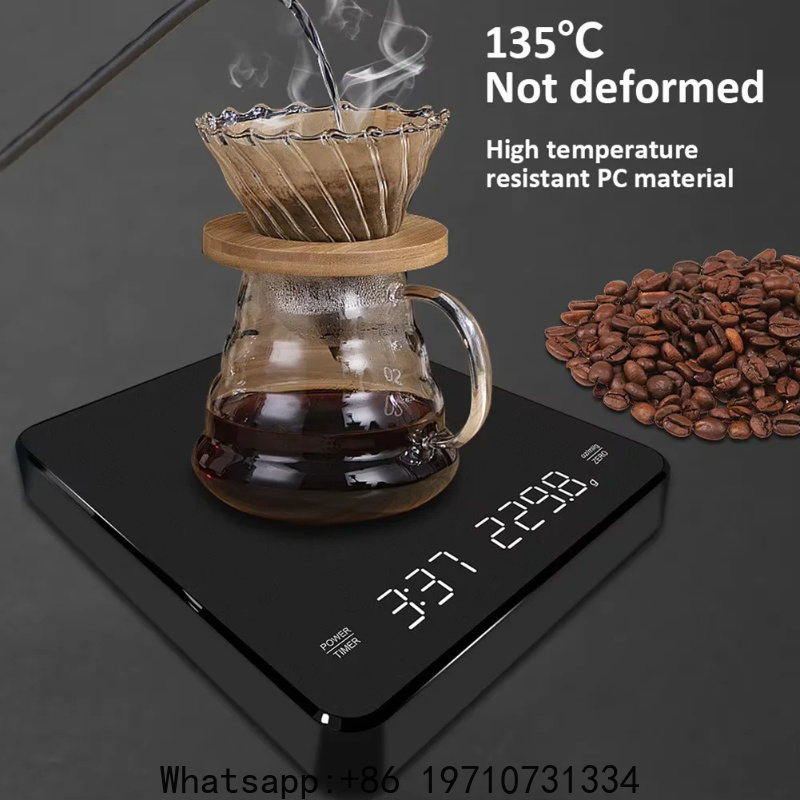 เครื่องชั่งกาแฟดิจิตอลแบบใหม่  - Scale Drip Timer บทวิจารณ์และราคา
