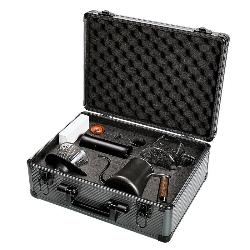ชุดอุปกรณ์ชงกาแฟพกพาแบบมือหมุน - Coffee Equipment Gift Set บทวิจารณ์และราคา